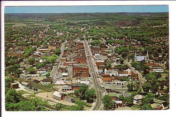 Bird's Eye, Downtown, Renfrew, Ontario Canada