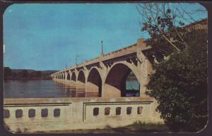 21st Street Bridge Tulsa,OK Postcard BIN