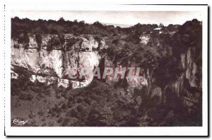 Postcard Ancient Caves of Baume les Messieurs Jura Ladders