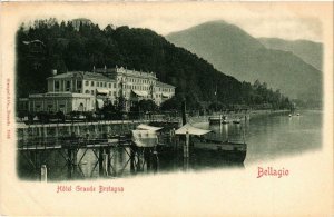 CPA AK BELLAGIO Hotel Grande Bretagna ITALY (541051)