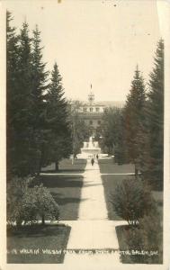 Andrews 1933 Oregon Walk Wilson Park State Capitol Salem RPPC postcard 1201