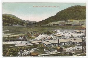 Marble Valley Rutland Vermont 1910c postcard
