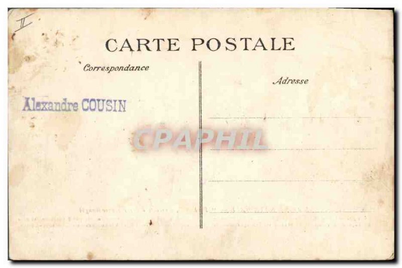 Old Postcard Boat War Paris Breastplate d & # 39escadre dreadnought