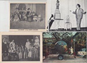 CIRCUS ENTERTAINEMENT CLOWNS 250 Vintage Postcards pre-1980 (L5804)