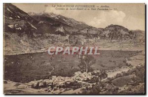 Old Postcard Maurienne Avrieus Picturesque Waterfalls of Saint Benedict of De...