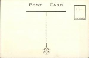 St. Thomas Ontario Pinafore Park Boat House Postcard c1940