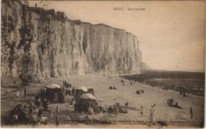 CPA AULT Les Falaises (50555)