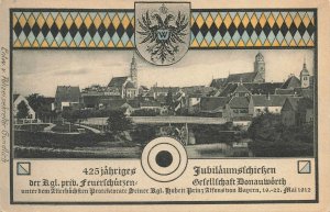 Germany Jubilaumsfchiefzen March 1912  Postcard