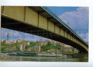 200144 Yugoslavia Belgrade Bridge over Sava river 