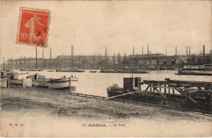 CPA ASNIERES Le Port (999830)