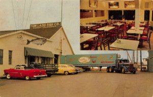 Eureka California Lazio's Sea Foods Restaurant, Photochrome Vintage PC U7683