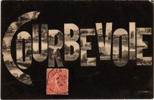 CPA Courbevoie souvenir (1314356)