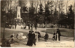 CPA Militaire Toul - Le Monument commémoratif 1870-1871 (90303)