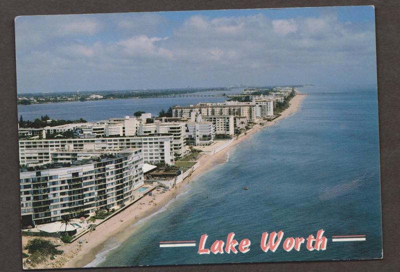 Hotels & Condos On The Beach Fort Worth, Florida - 1960s Unused # 1