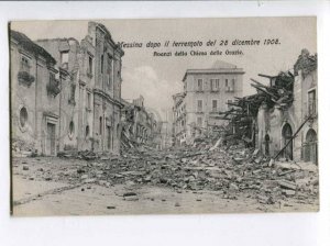 401247 ITALY Messina after earthquake 1908 year ruins Vintage