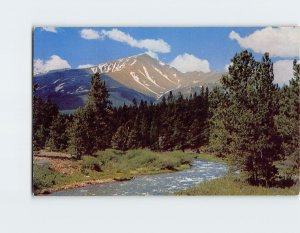 Postcard Mount Elbert Colorado USA