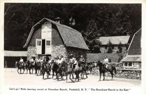 Peekskill NYHorseback Riding is SwellCinnabar RanchBerchielli BronxRPPC 1942