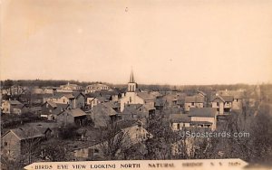 Birds Eye View - Natural Bridge, New York NY Postcard