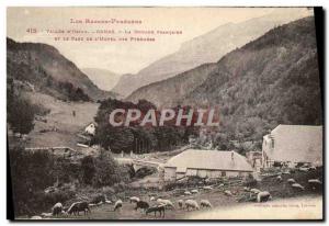 Postcard Old Customs Customs Vallee d & # 39Ossau Gabas The French customs an...