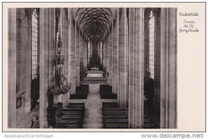Germany Dinkelsbuehle Inners der St Georgskirche