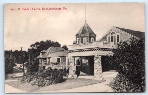 KENNEBUNKPORT, Maine ME ~  ARUNDEL CASINO c1910s York County Postcard