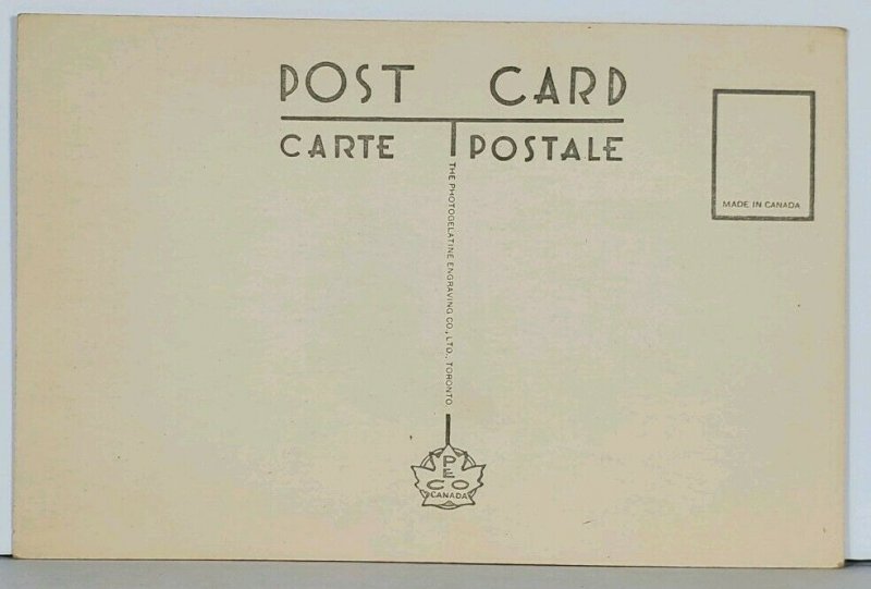 PARKHILL CANADA High School Postcard K16