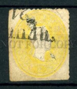 008843 Austria 1860 stamp used MICHEL #18 (8843)