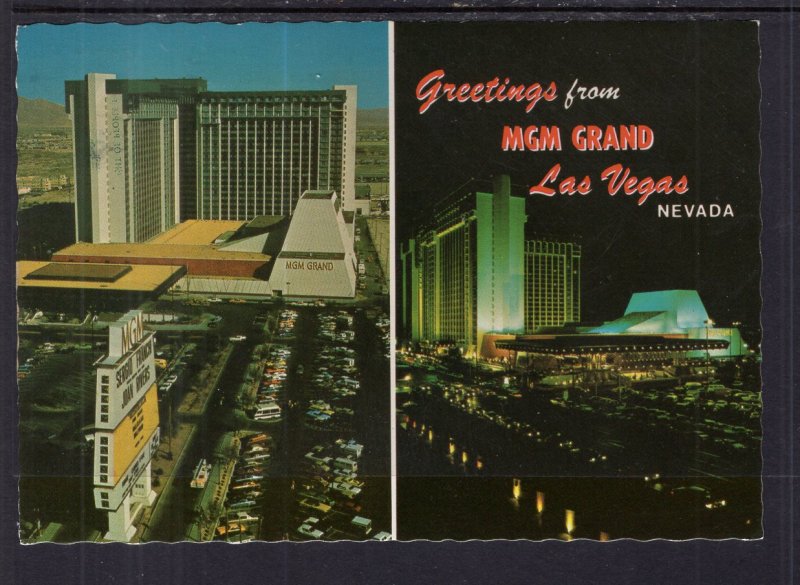 Greetings From MGM Grand Hotel,Las Vegas,NV BIN