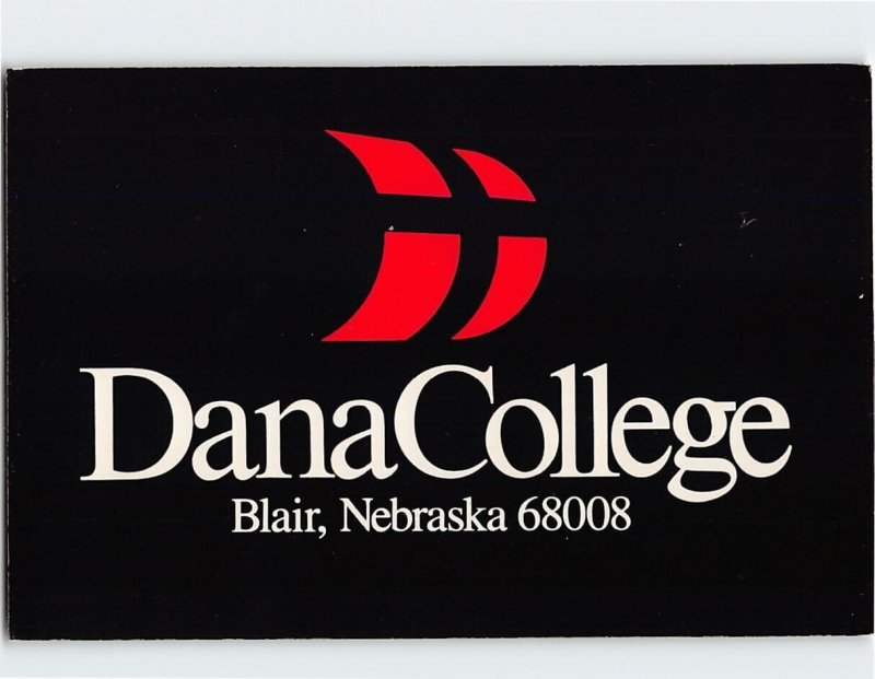 Postcard Dana College, Blair, Nebraska