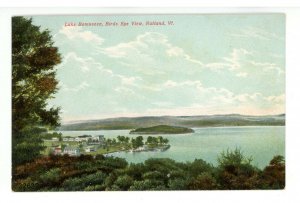 VT - Rutland. Lake Bomoseen, Bird's Eye View