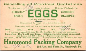 PC Egg Delivery Hammond Packing Company 3rd & Ferry St Pittsburgh, Pennsylvania