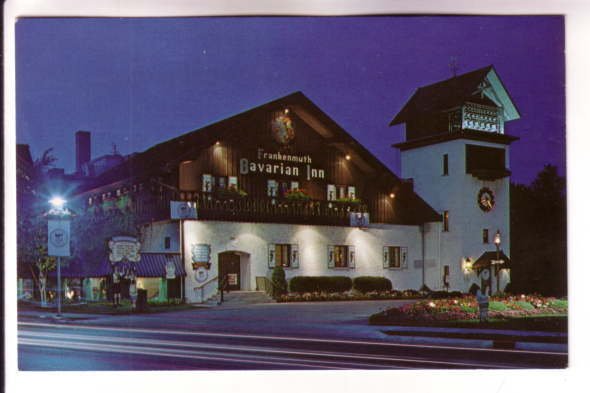 Nightview of Frankenmuth Bavarian Inn, Michigan