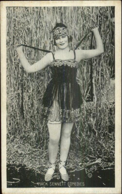 Sexy Woman Pinup Bathing Beauty - Mack Sennett Comedy Exhibit Card #5