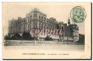 Old Postcard Saint Germain en Laye Le Chateau La Terrasse