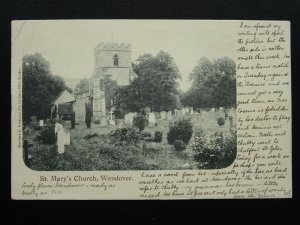 Chiltern Hills WENDOVER St. Mary's Church c1905 Postcard by Herbert E. Freeman