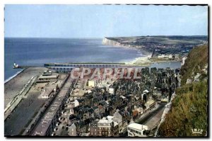 Postcard Modern Treport Vue Generale