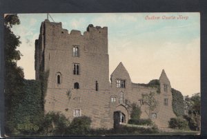 Shropshire Postcard - Ludlow Castle Keep     RS18823