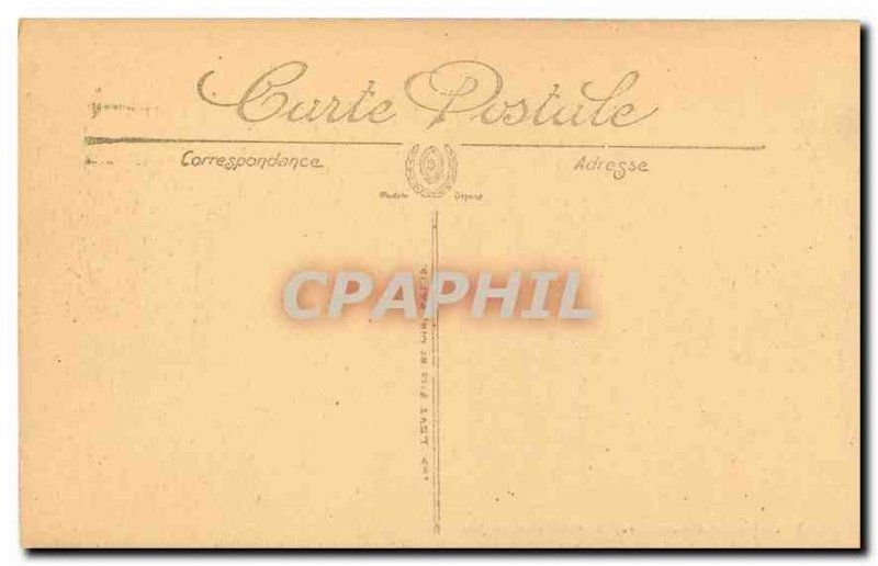 Old Postcard Croisic La Jetee and the Lighthouse