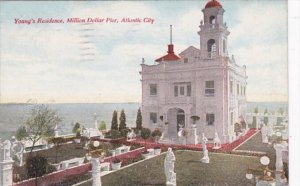 New Jersey Atlantic Beach Young's Residence Million Dollar Pier 1911