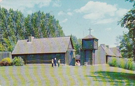 Fort Sainte Marie De Gannentaha Syracuse New York 1962