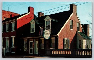 Frederick Maryland~Front of Barbara Fritchie House~Vintage Postcard