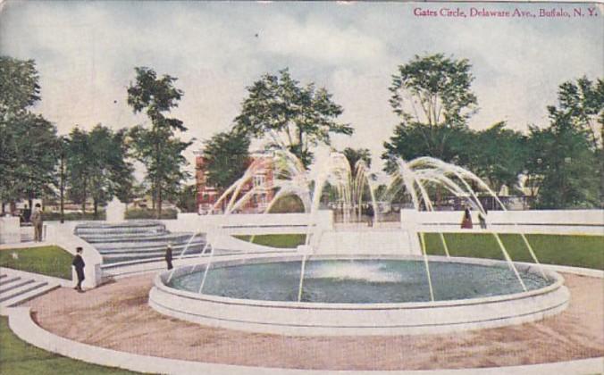 New York Buffalo Gates Circle Delaware Avenue