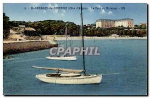 Saint Georges de Didonne Postcard Old Port and Miramar