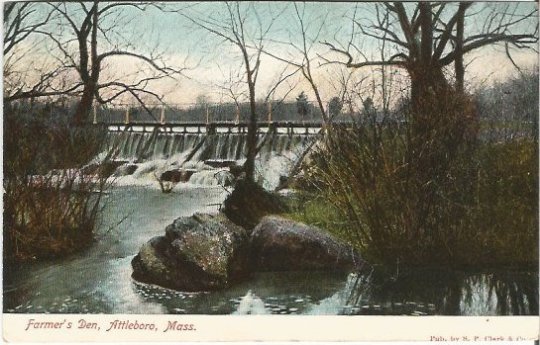 Farmer's Den, Attleboro, Mass. S. P. Clark & Co Vintage Postcard