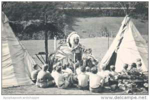 The Indian Village Camp Miller Shawnee-On-Delaware Pennsylvania Artvue