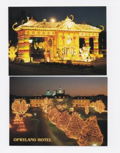 1990-1991 Set of 4 Opryland TN Postcards Unposted Nashville Tennessee 