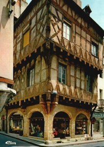 Postcard Maison De Bois Chalon Sur Saone Sennecey-le-Grand, France