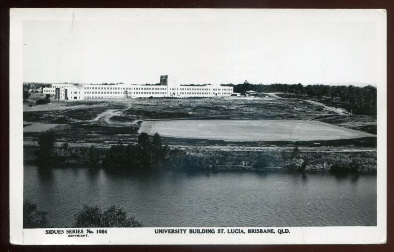 h2140 - AUSTRALIA Brisbane 1940s University. Real Photo Postcard