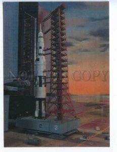 3134136 SPACE USA OLD 3D postcard