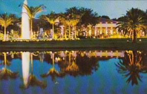 Florida Fort Lauderdale Kapok Tree Inn Lake and Statuary